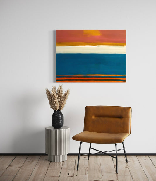 The Afternoon Turns Pink (SOLD)